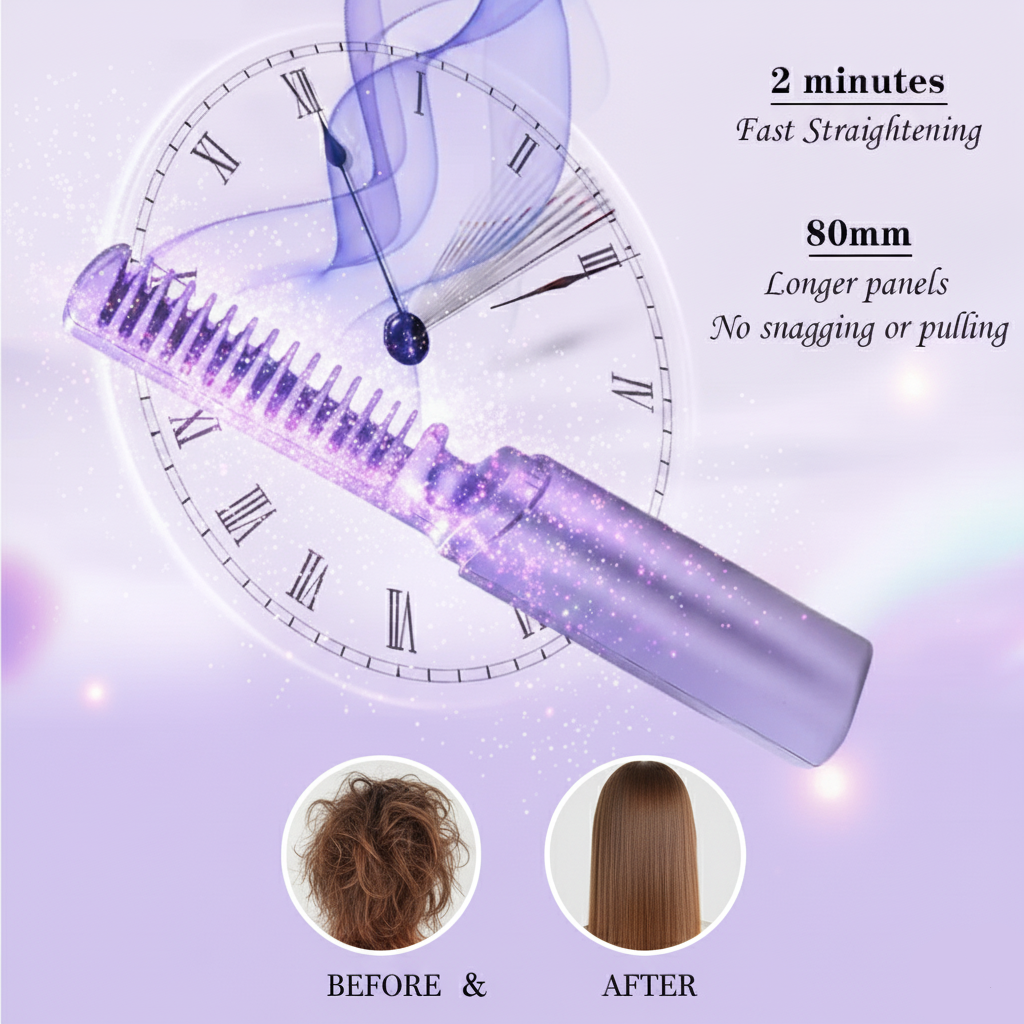 Mini Cordless Hair Straightener