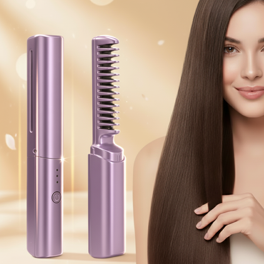 Mini Cordless Hair Straightener